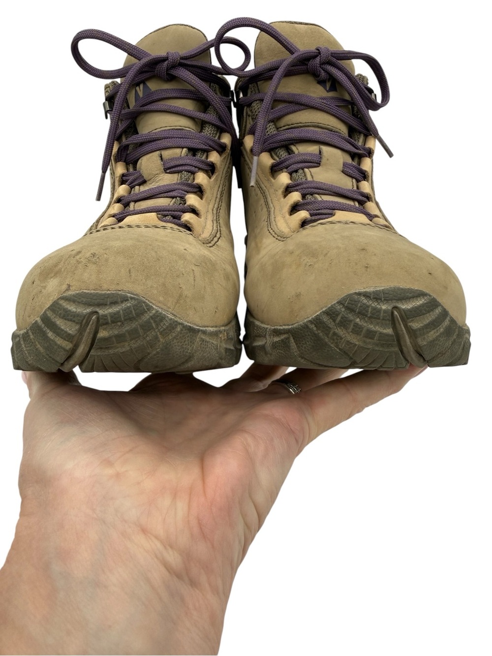 Vasque Talus UltraDry Hiking Boots 9 Tan - Picture 12 of 16